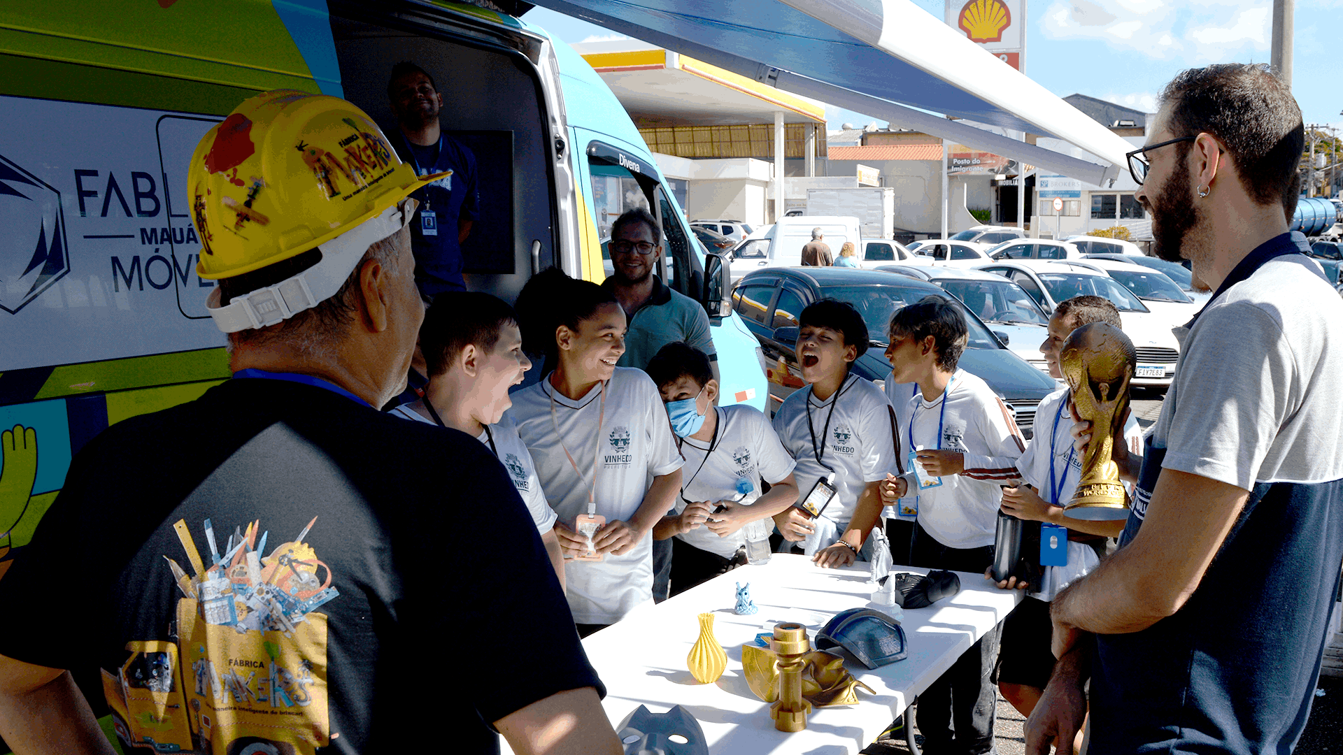 Instituto Mauá de Tecnologia participa do projeto Fábrica Makers com o Fab Lab Móvel